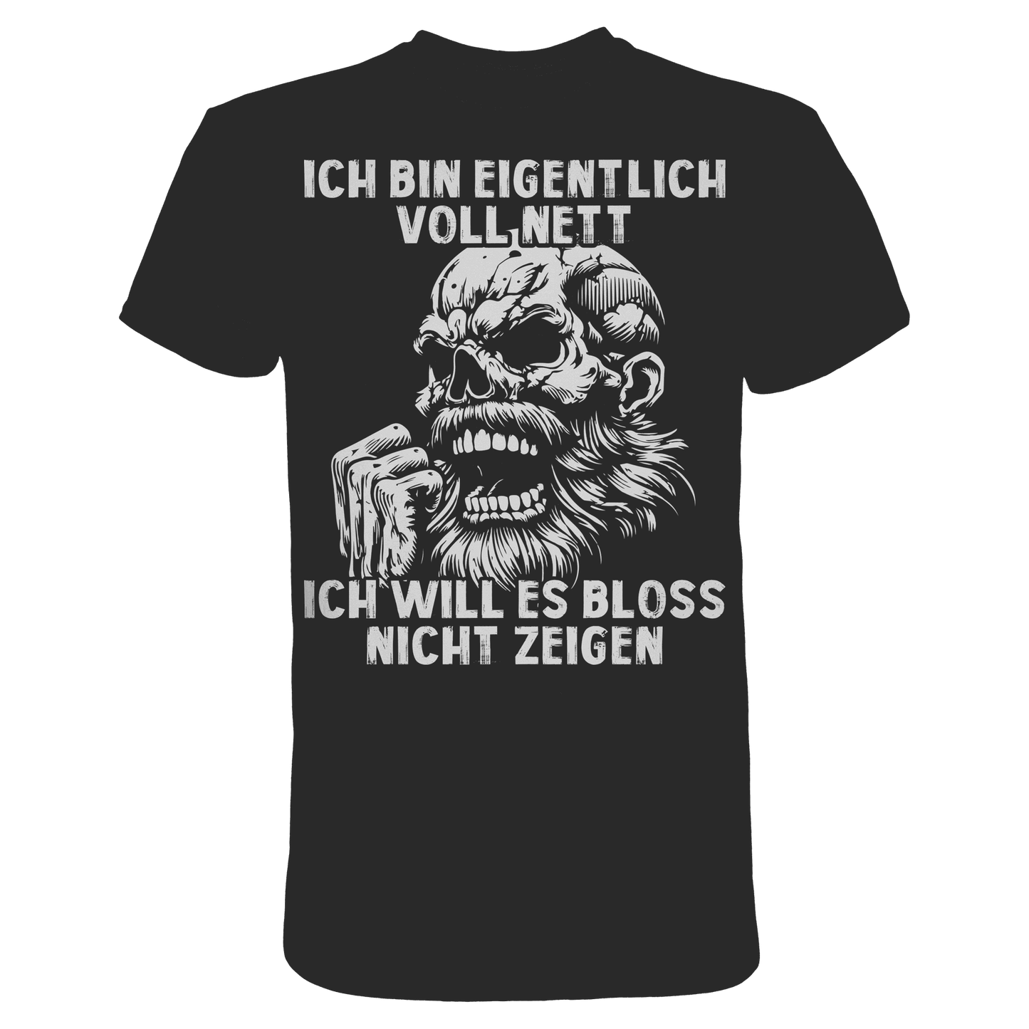 Ich bin eigentlich voll nett! - Selbstironie Premium Shirt