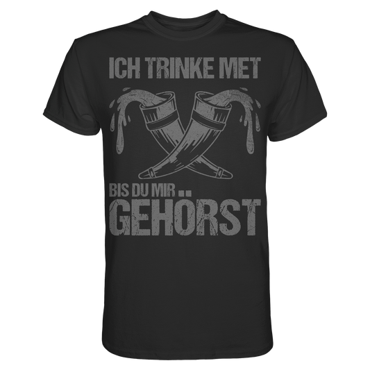 DU GEHÖRST MIR - Wikinger T-Shirt Männer Premium Besitz