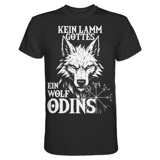 Wolf Odins - Wikinger T-Shirt Männer Premium
