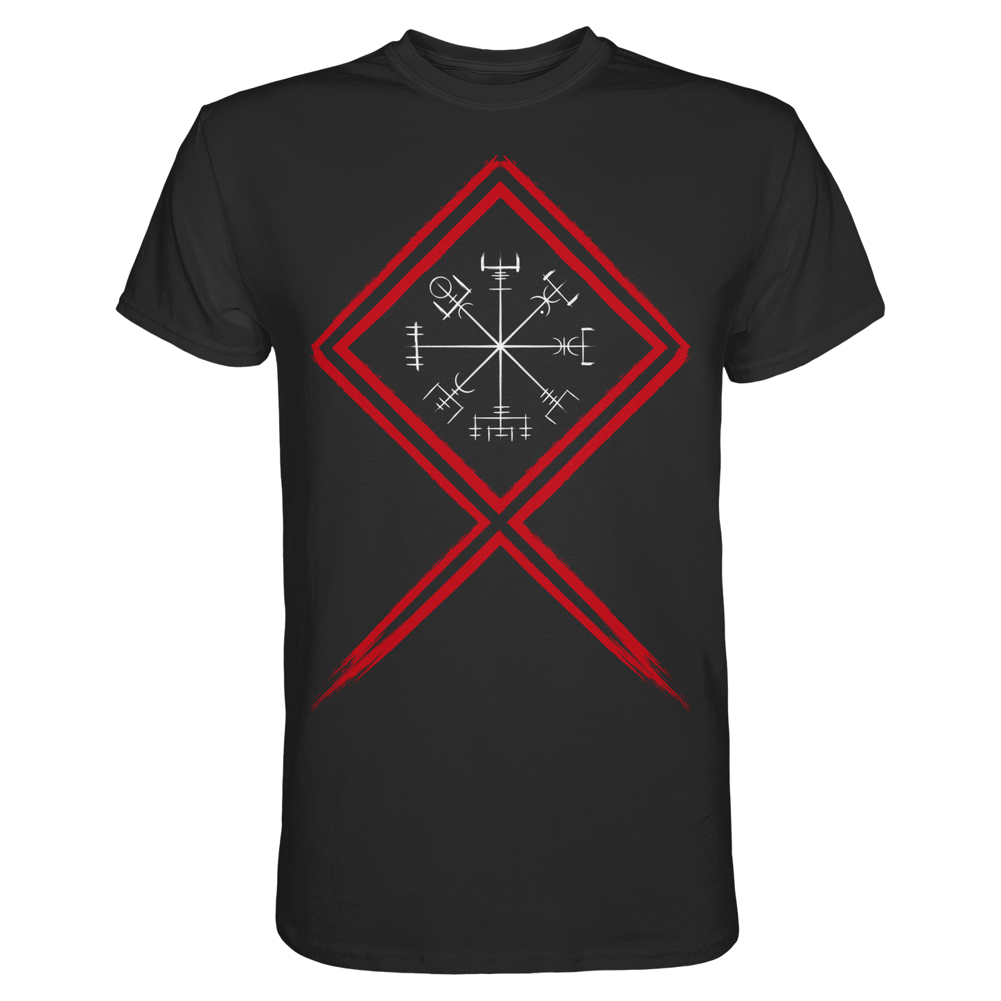 Vegvisir Othala-Rune - Wikinger T-Shirt Männer Nordische Mythologie Premium