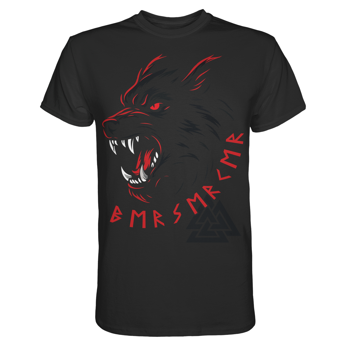 BERSERKER - Wikinger T-Shirt Männer Premium Ungezähmt