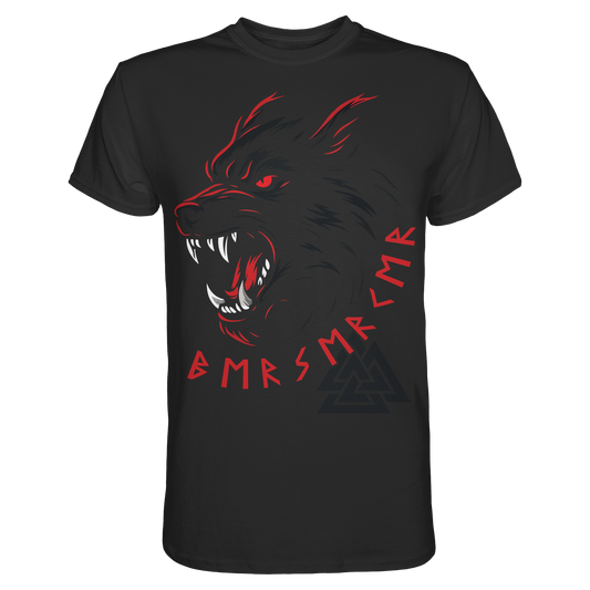 BERSERKER - Wikinger T-Shirt Männer Premium Ungezähmt