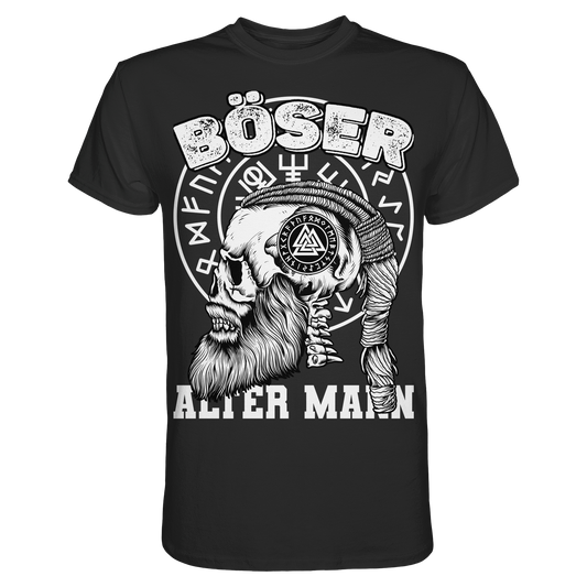 Wikinger T-Shirt Böser Alter Mann - Premium Shirt