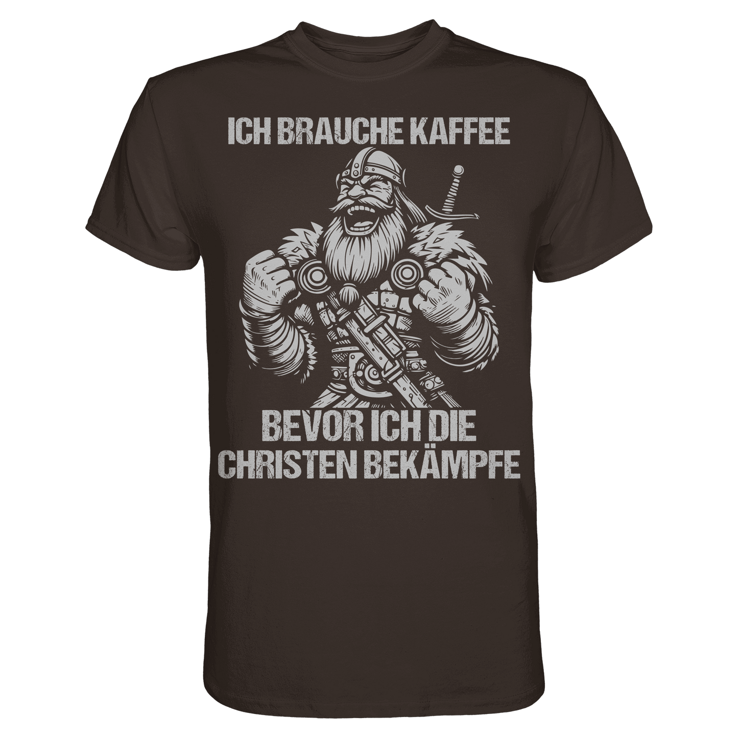 Ich brauche Kaffee - Premium Shirt