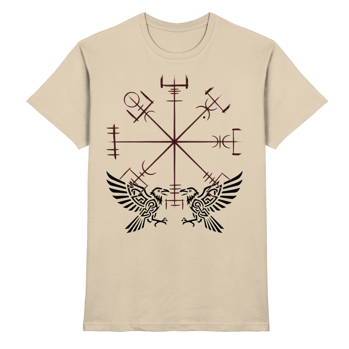 MYSTERIÖSES SYMBOL - Wikinger T-Shirt Männer Premium Runen