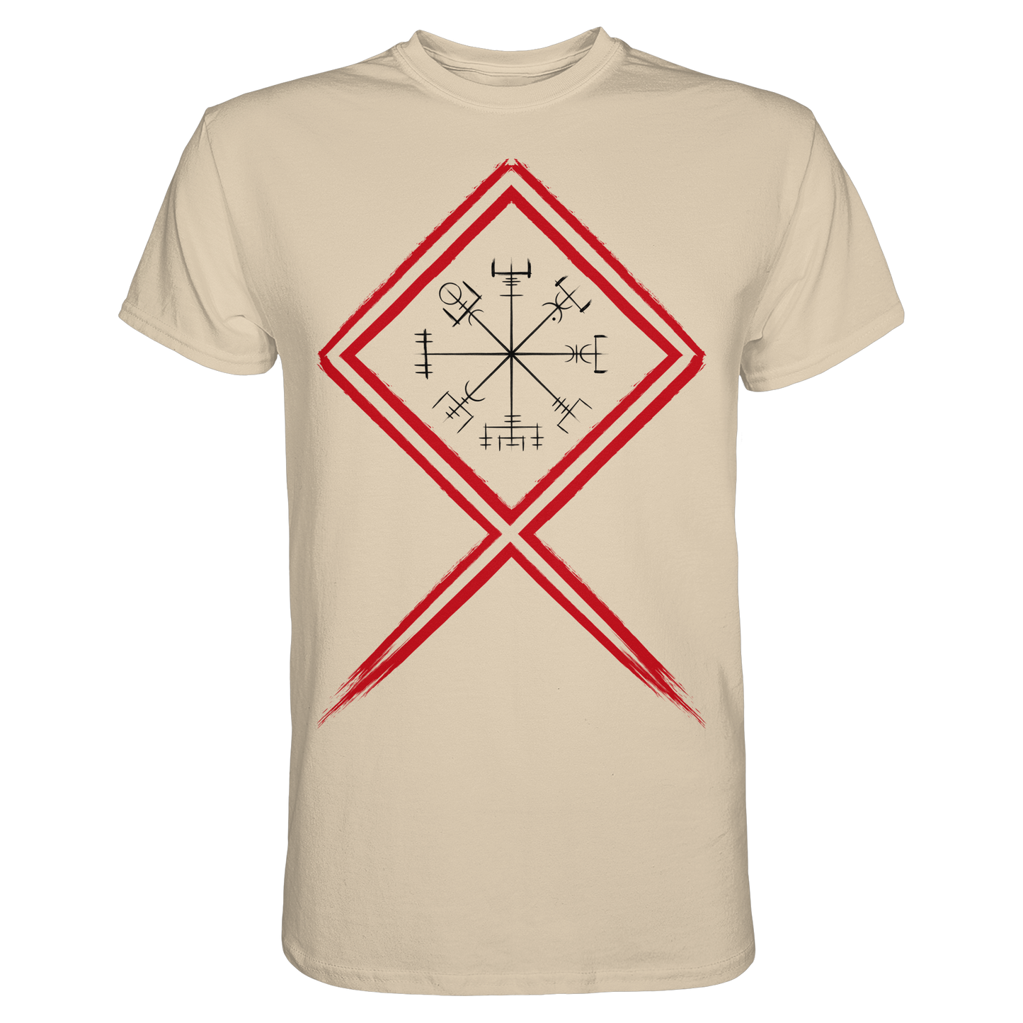 Vegvisir Othala-Rune - Wikinger T-Shirt Männer Nordische Mythologie Premium