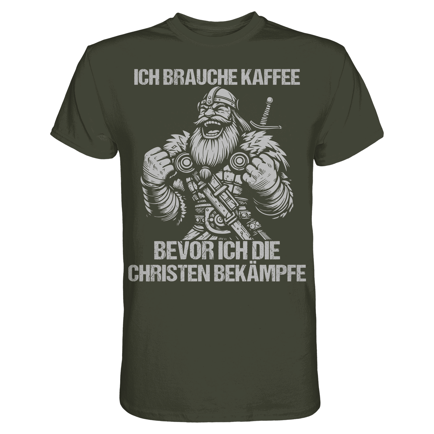 Ich brauche Kaffee - Premium Shirt