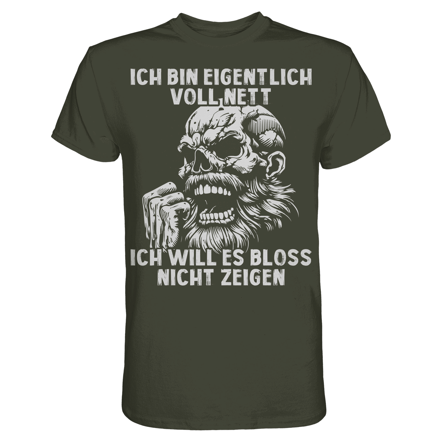 Ich bin eigentlich voll nett! - Selbstironie Premium Shirt