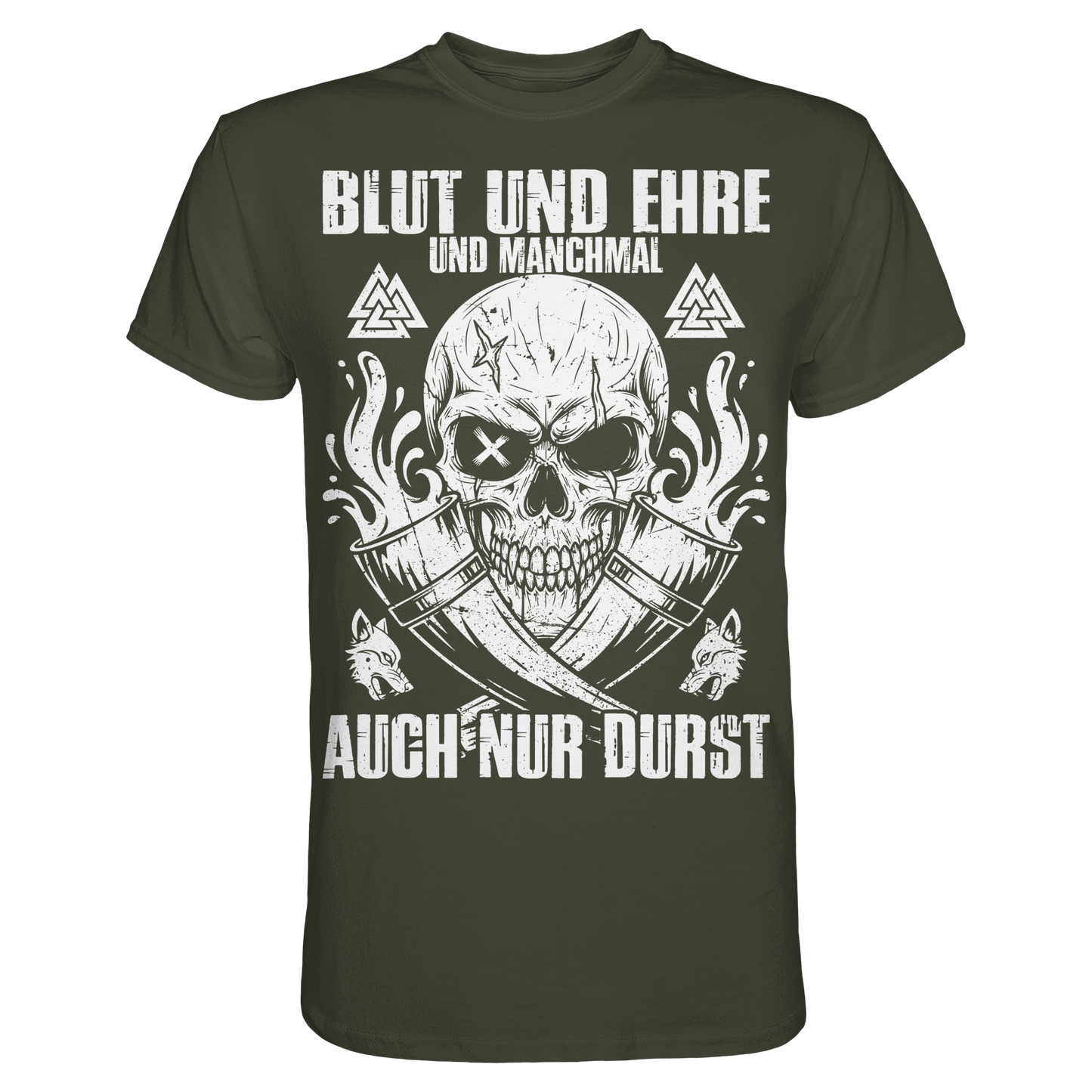 BLUT UND EHRE - Wikinger T-Shirt Männer Premium Krieger