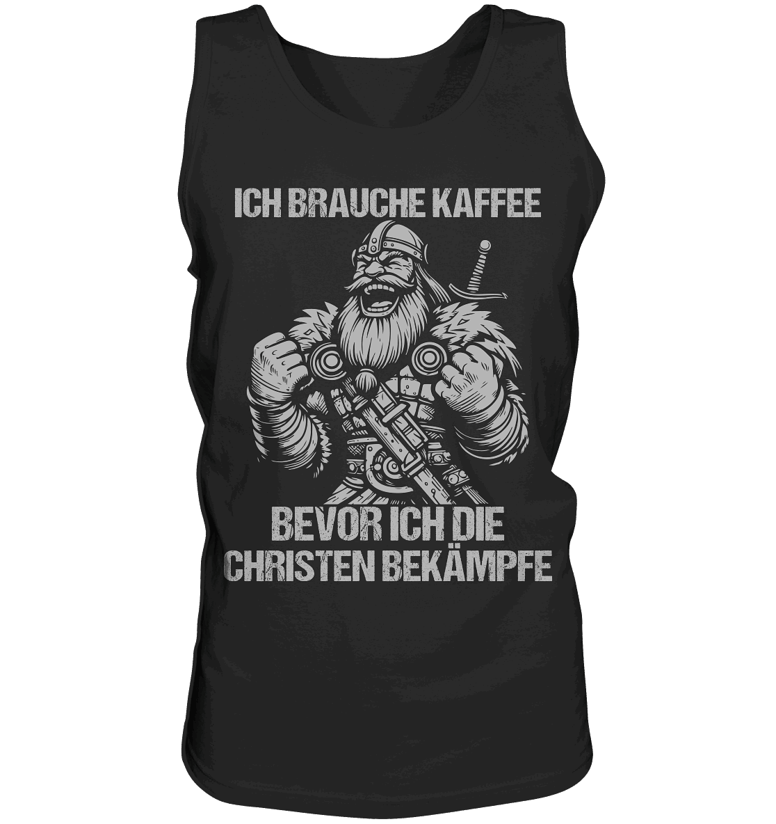 Ich brauche Kaffee - Relaxed Tank Top