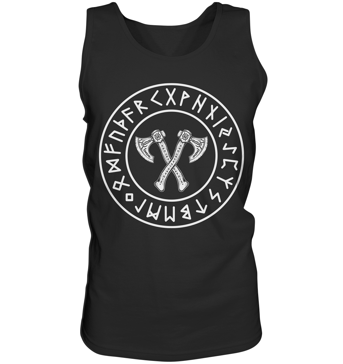 Viking Knotwork Axe - Wikinger Tank-Top Männer Keltische Knoten