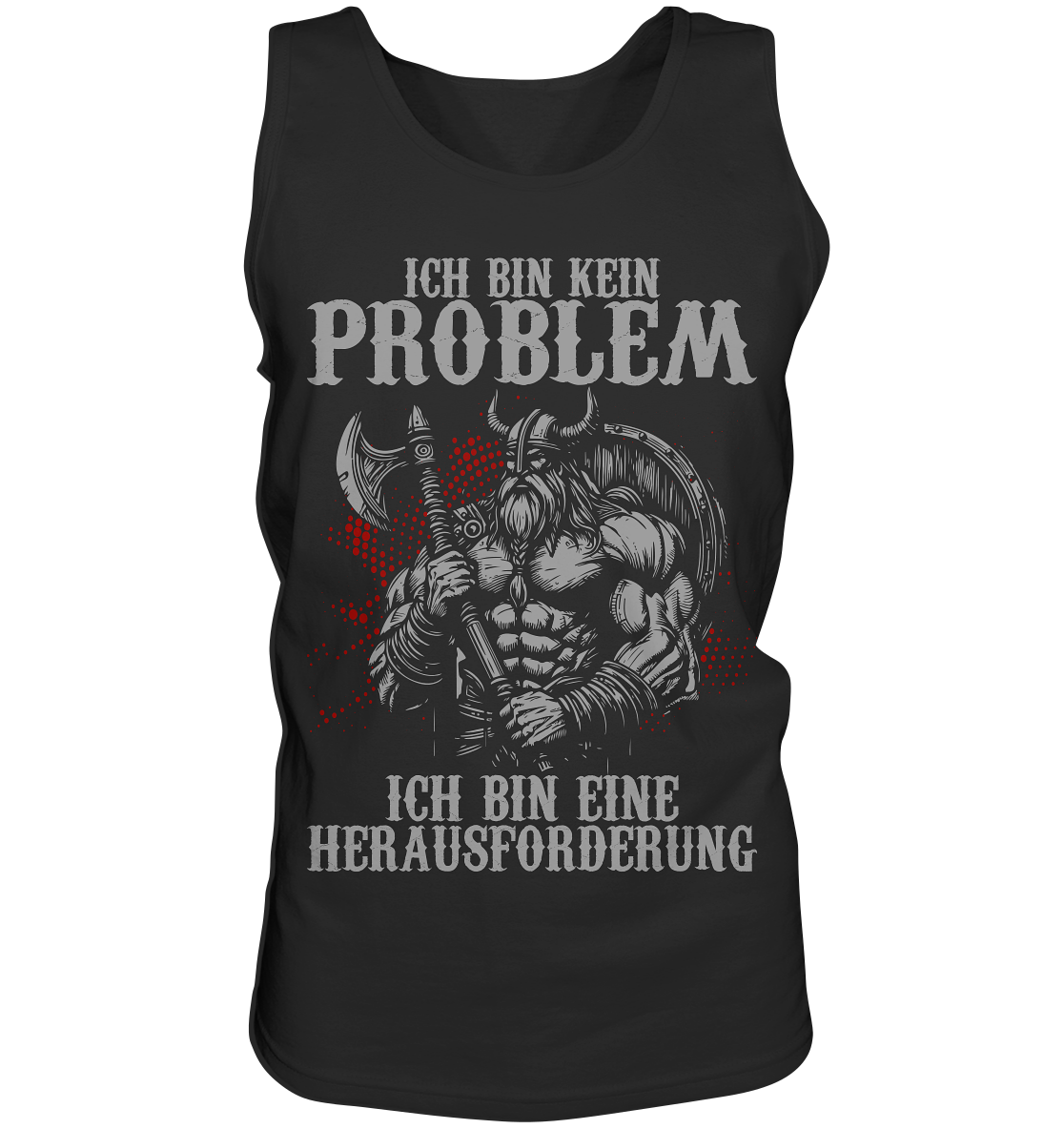KEIN PROBLEM - Wikinger Tank-Top Männer Gelassen