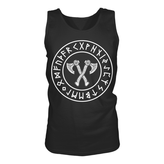 Viking Knotwork Axe - Wikinger Tank-Top Männer Keltische Knoten