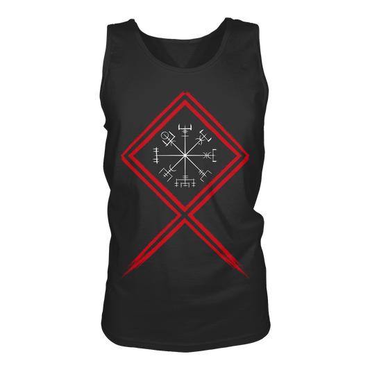 Vegvisir Othala-Rune - Wikinger Tank-Top Männer Nordische Mythologie