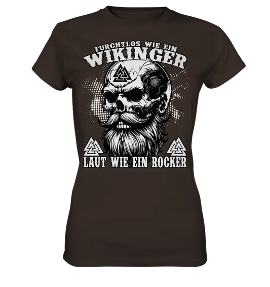 Furchtloser Wikinger - Damen Premium Shirt - Donnerwolf