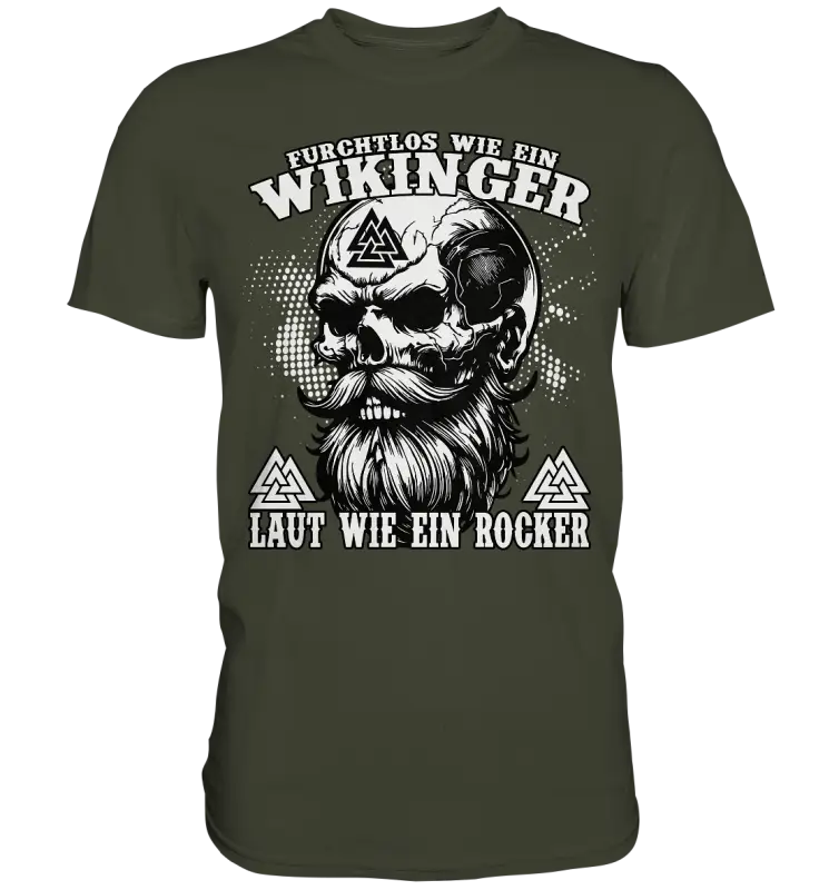 Furchtloser Wikinger - Herren Premium Shirt - Donnerwolf