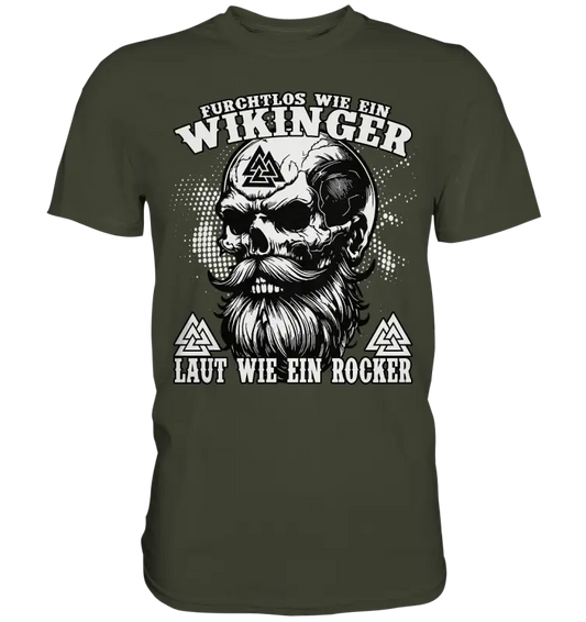 Furchtloser Wikinger - Herren Premium Shirt - Donnerwolf