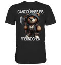 Ganz Dünnes Eis Freundchen - Premium Shirt - Donnerwolf