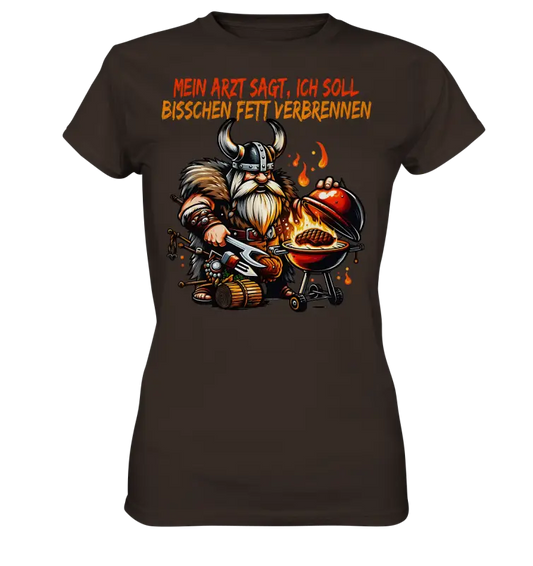 Grill Meister - Damen Premium Shirt - Donnerwolf