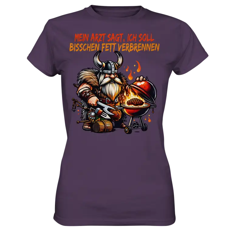 Grill Meister - Damen Premium Shirt - Donnerwolf