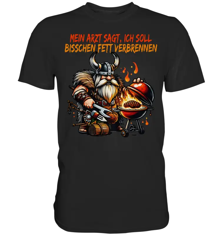 Grill Meister - Herren Premium Shirt - Donnerwolf
