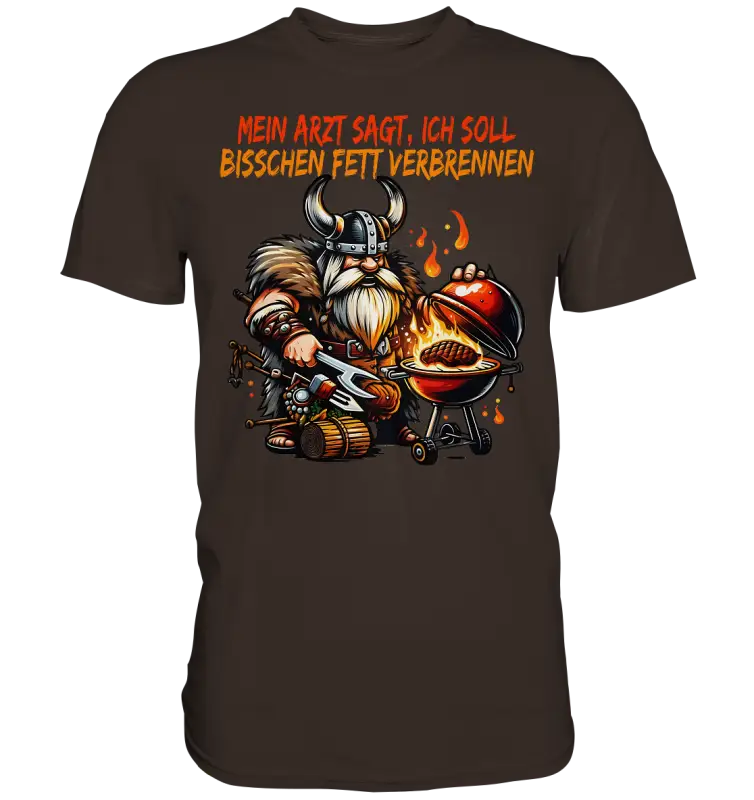 Grill Meister - Herren Premium Shirt - Donnerwolf