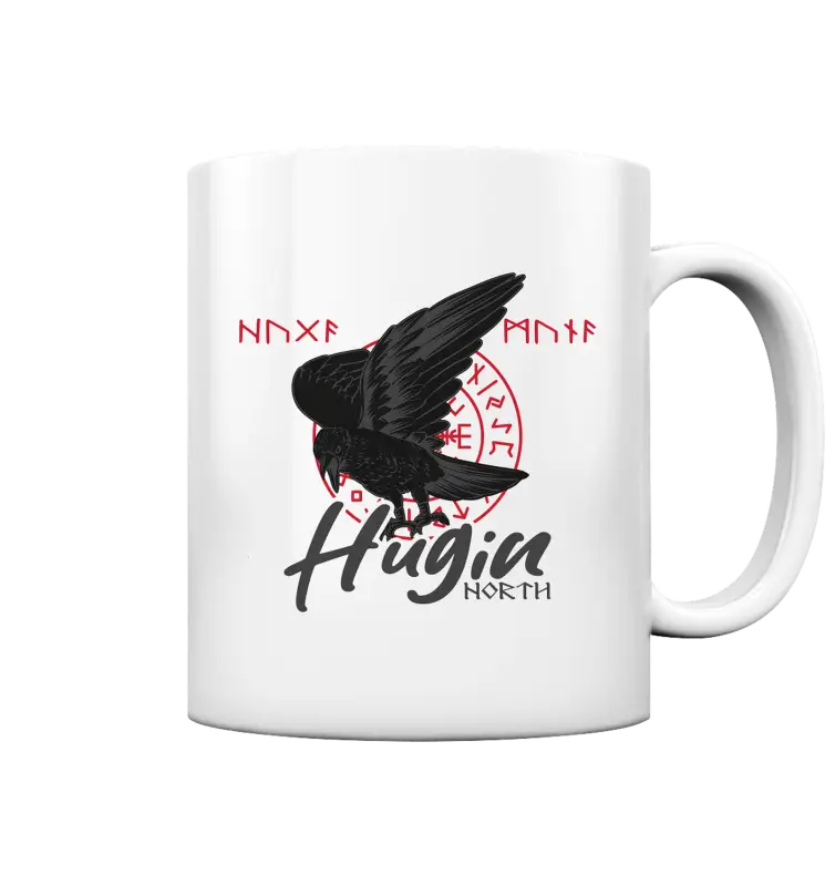 Hugin - Tasse glossy - Donnerwolf