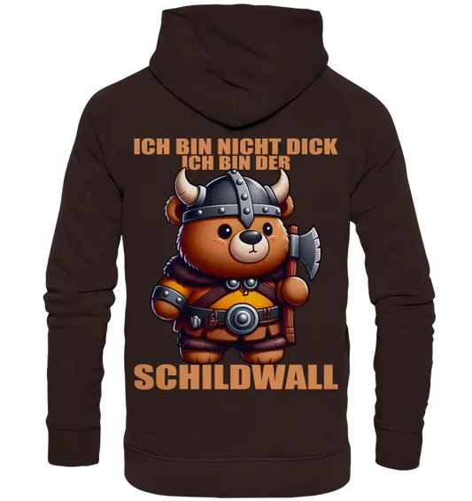 Ich bin der Schildwall - Unisex Hoodie - Donnerwolf