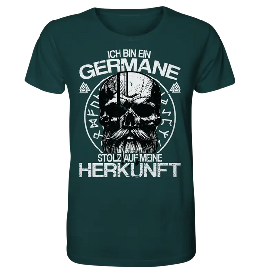 Ich bin ein Germane - Organic Shirt - Donnerwolf