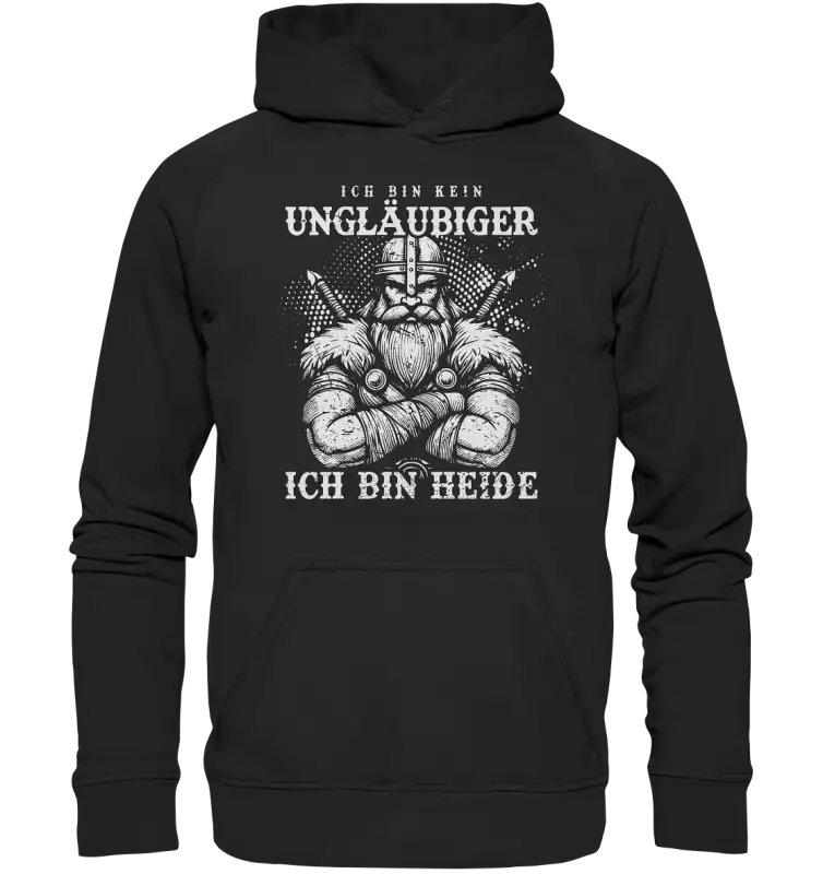 ICH BIN HEIDE - Unisex Hoodie - Donnerwolf