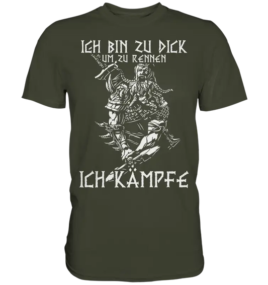 ICH KÄMPFE - Premium Shirt - Donnerwolf