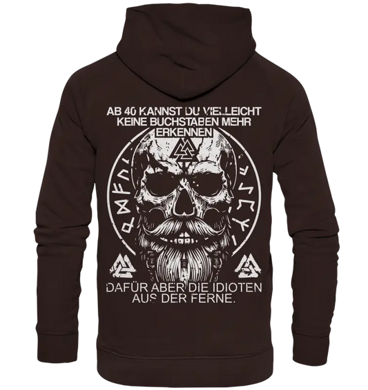 Idioten aus der Ferne - Basic Unisex Hoodie - Donnerwolf