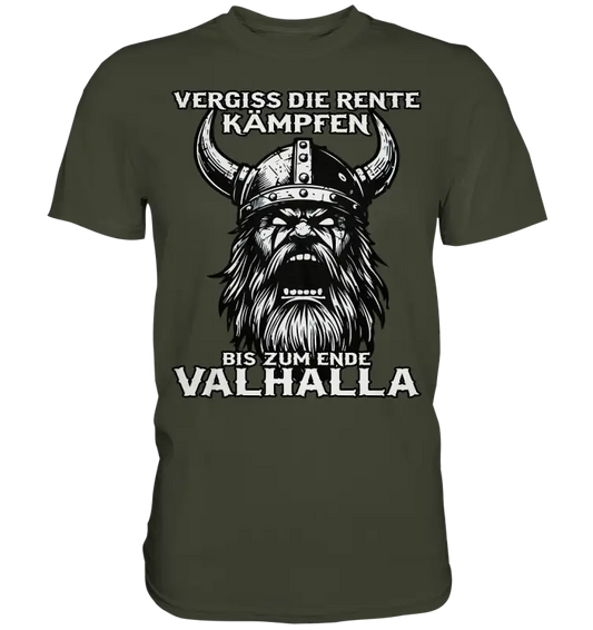 Keine Rente - Herren Premium Shirt - Donnerwolf