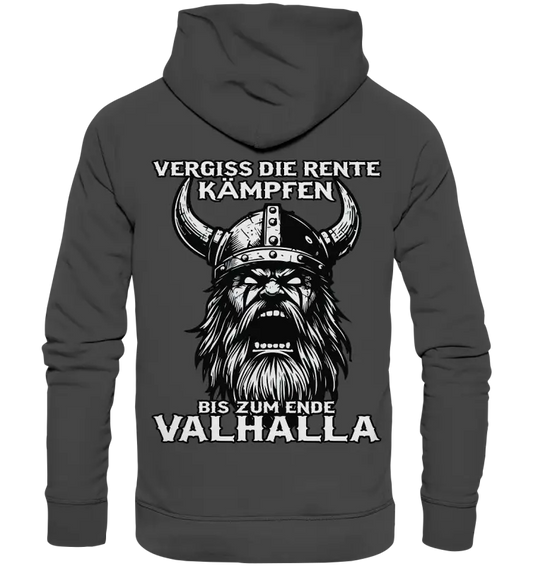 Keine Rente - Organic Basic Hoodie - Donnerwolf