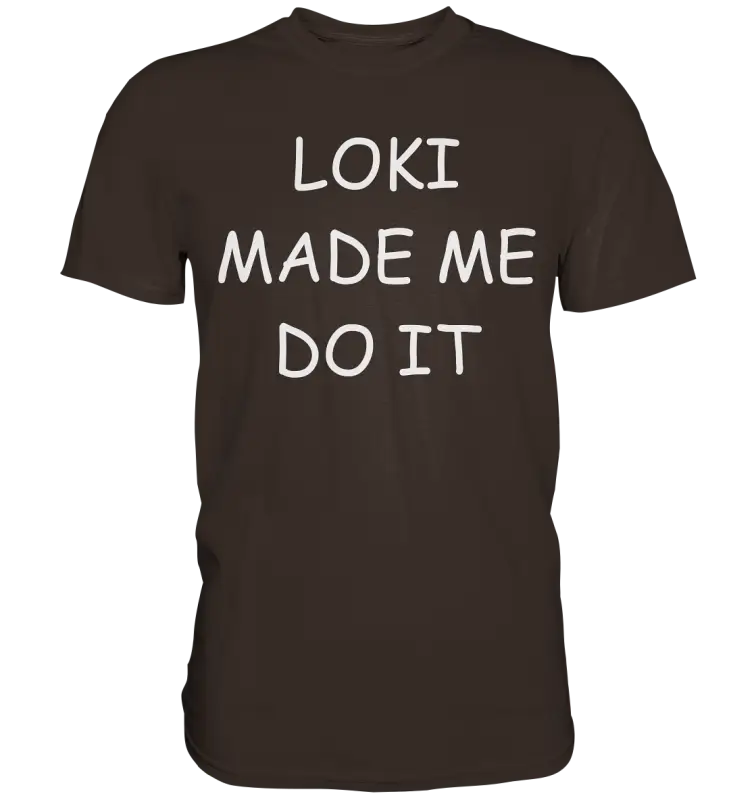 Loki - Herren Shirt - Brown / XS - Unisex-Shirts