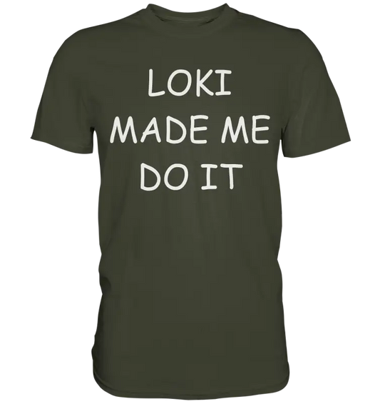 Loki - Herren Shirt - Urban Khaki / XS - Unisex-Shirts