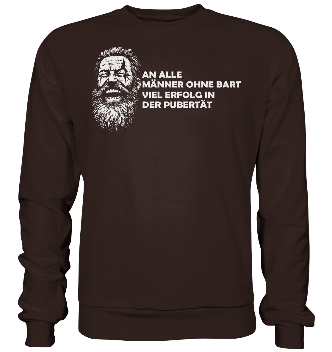 Männer ohne Bart - Unisex Sweatshirt - Hot Chocolate / XS - Sweatshirts