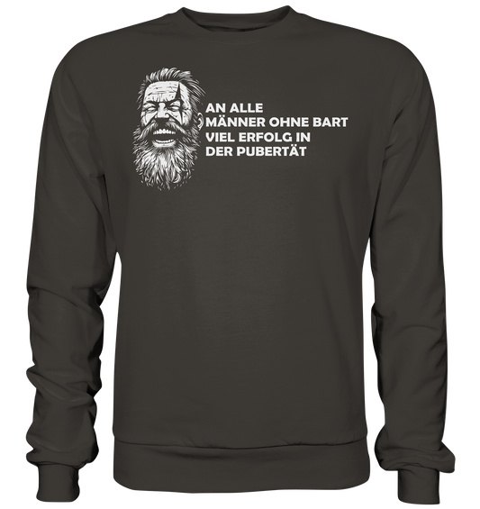 Männer ohne Bart - Unisex Sweatshirt - Storm Grey (Solid) / XS - Sweatshirts