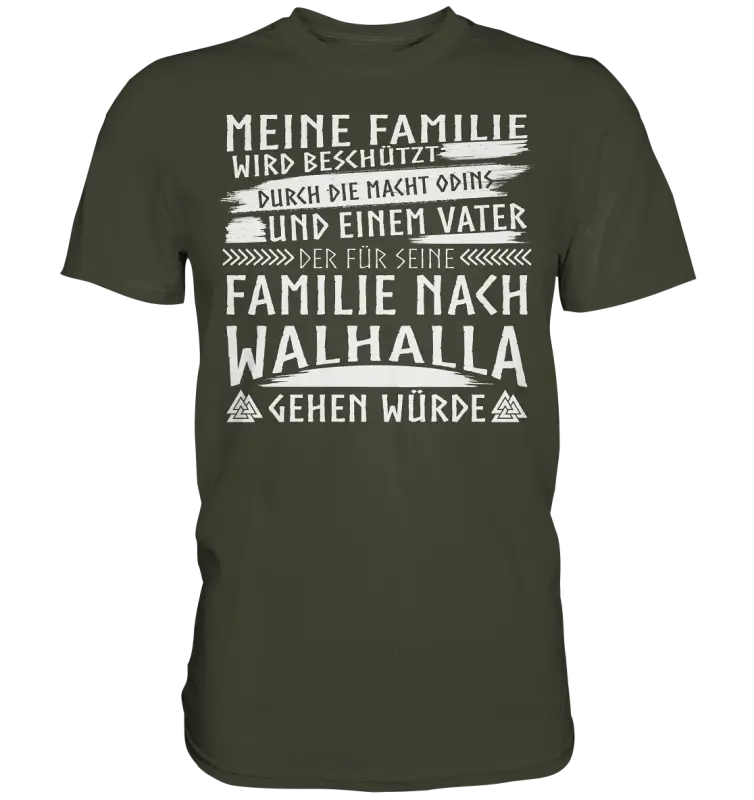 Meine Familie - Herren Premium Shirt - Donnerwolf