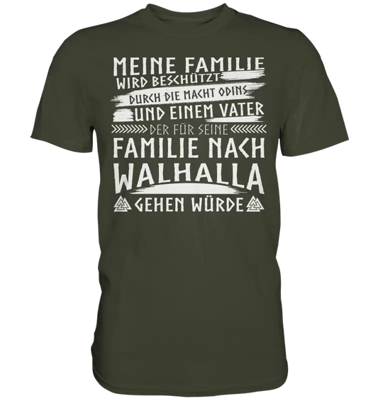 Meine Familie - Herren Premium Shirt - Donnerwolf