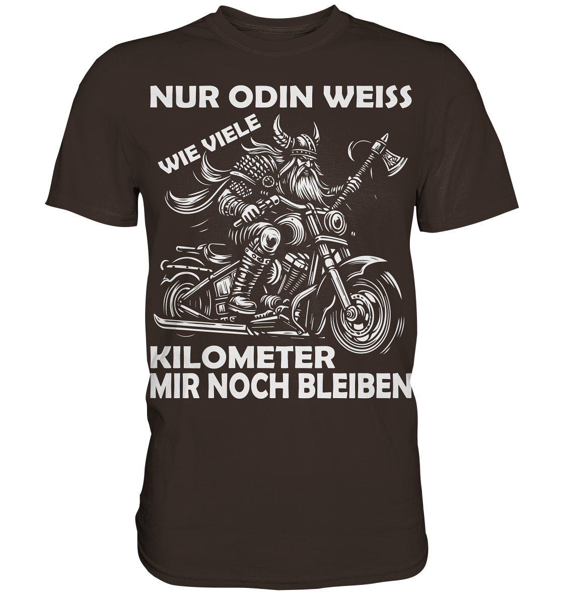 Nur Odin - Herren Shirt - Brown / XS - Unisex-Shirts