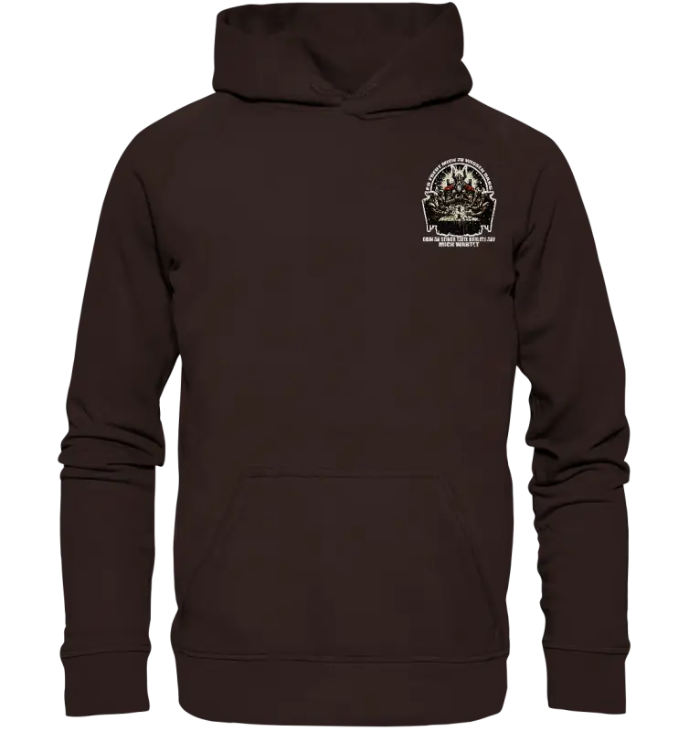 Odin wartet an seiner Tafel auf mich - Unisex Hoodie (Beidseitiger Druck) - Donnerwolf
