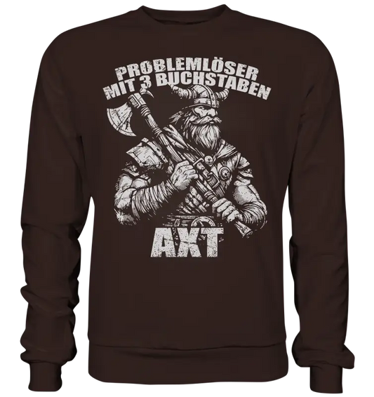 PROBLEMLÖSER - Basic Sweatshirt - Donnerwolf