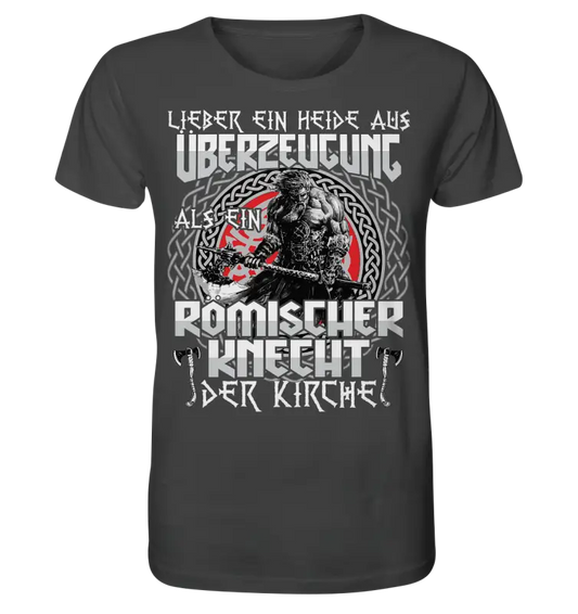 Römischer Knecht - Herren Organic Shirt - Donnerwolf