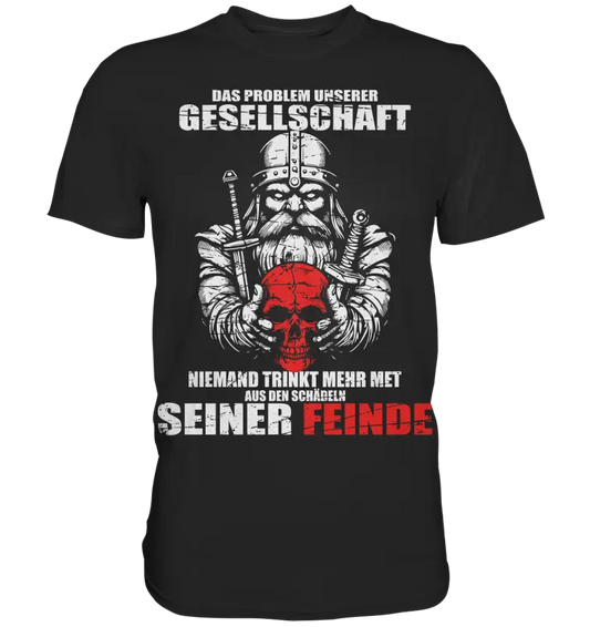Seiner Feinde - Premium Shirt - Donnerwolf