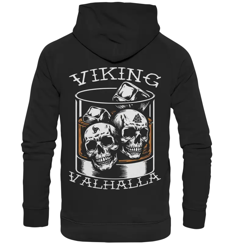 Viking Valhalla - Unisex Hoodie (Beidseitiger Druck) - Donnerwolf