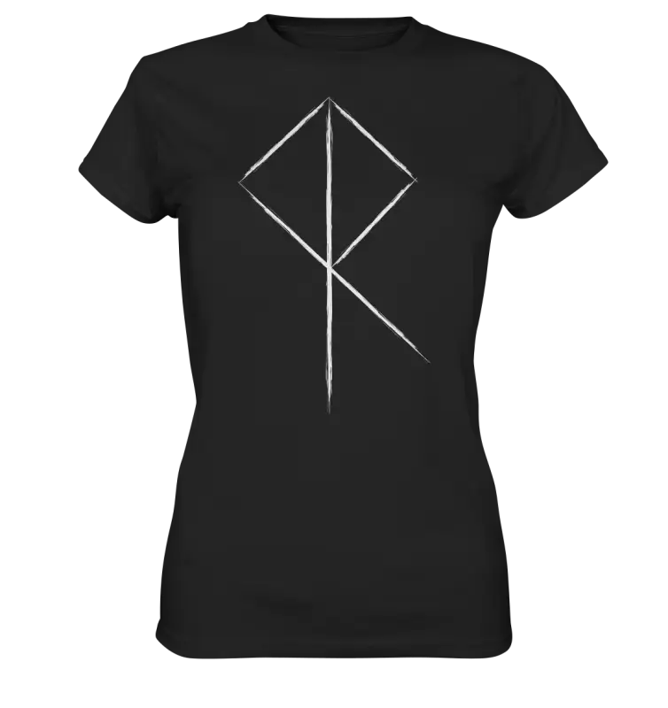 Wikinger Rune - Damen Shirt - Black / XS - Lady-Shirts