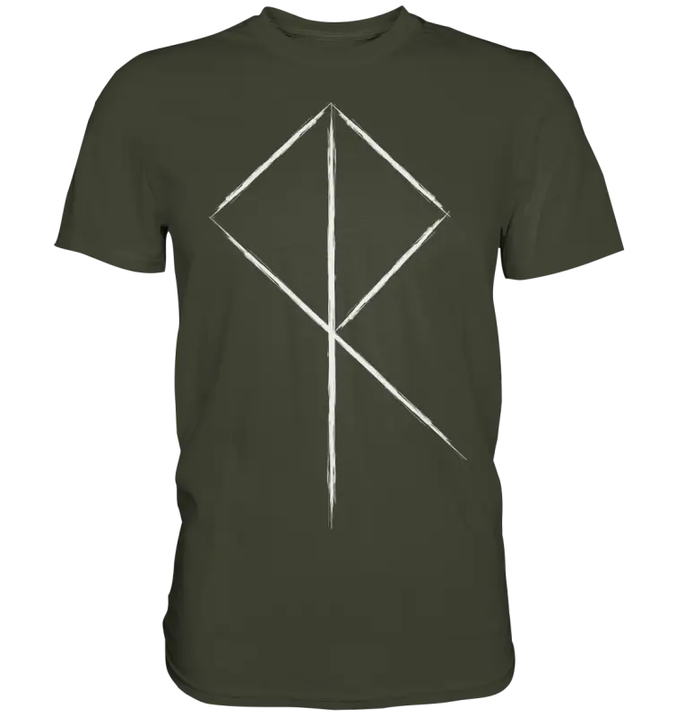 Wikinger Rune - Herren Shirt - Urban Khaki / XS - Unisex-Shirts