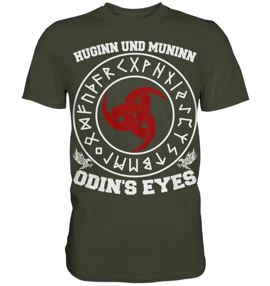 Wikinger-Shirt "Huginn und Muninn - Odins Augen" - Donnerwolf