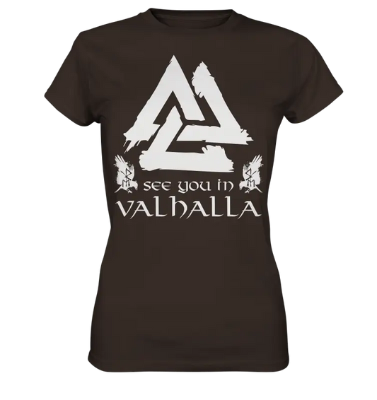 Wir sehen uns - Damen Premium Shirt - Donnerwolf